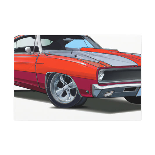 Hot Rod Hobo - Automobile - Canvas