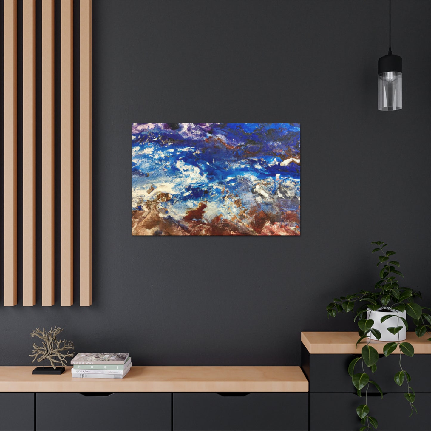 Johannes Vermeer - Abstract Canvas