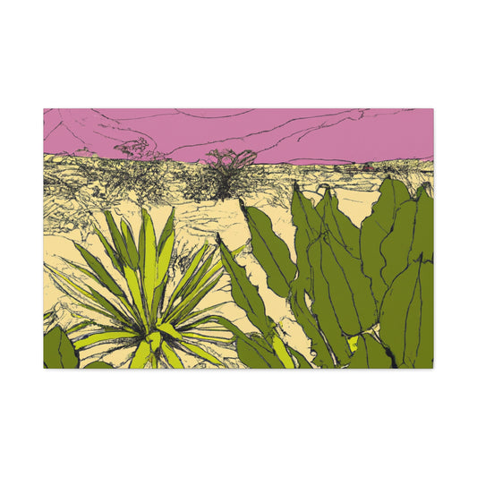 Dune-scape Landscape - Canvas