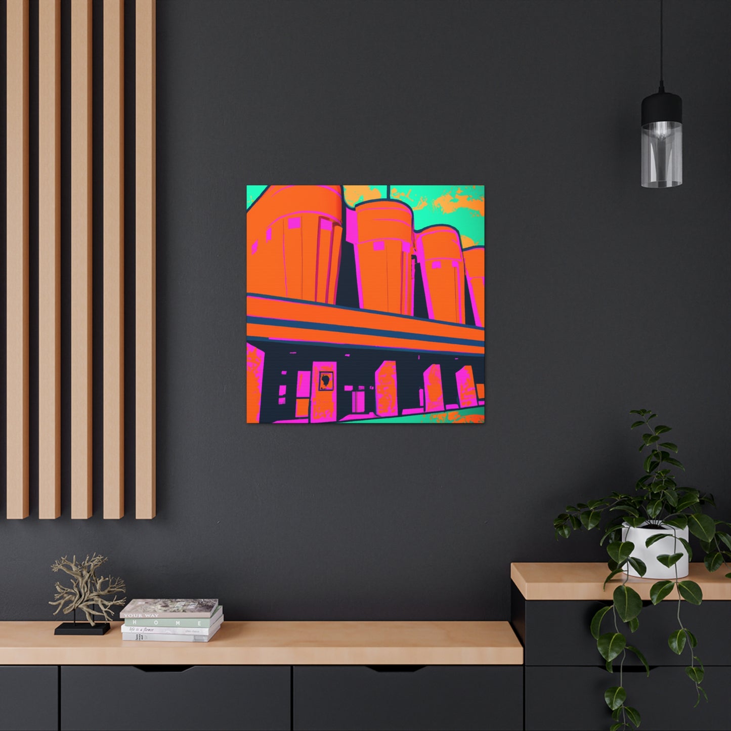 Fantasia's Orange Fifties! - Canvas - Pop Art