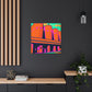 Fantasia's Orange Fifties! - Canvas - Pop Art