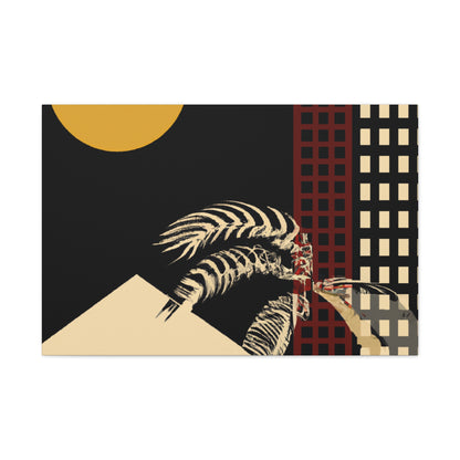 Rounded Dreamscape - Midcentury - Canvas