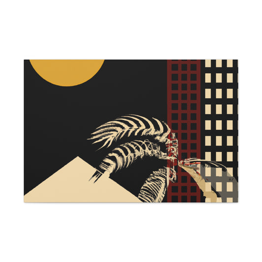Rounded Dreamscape - Midcentury - Canvas