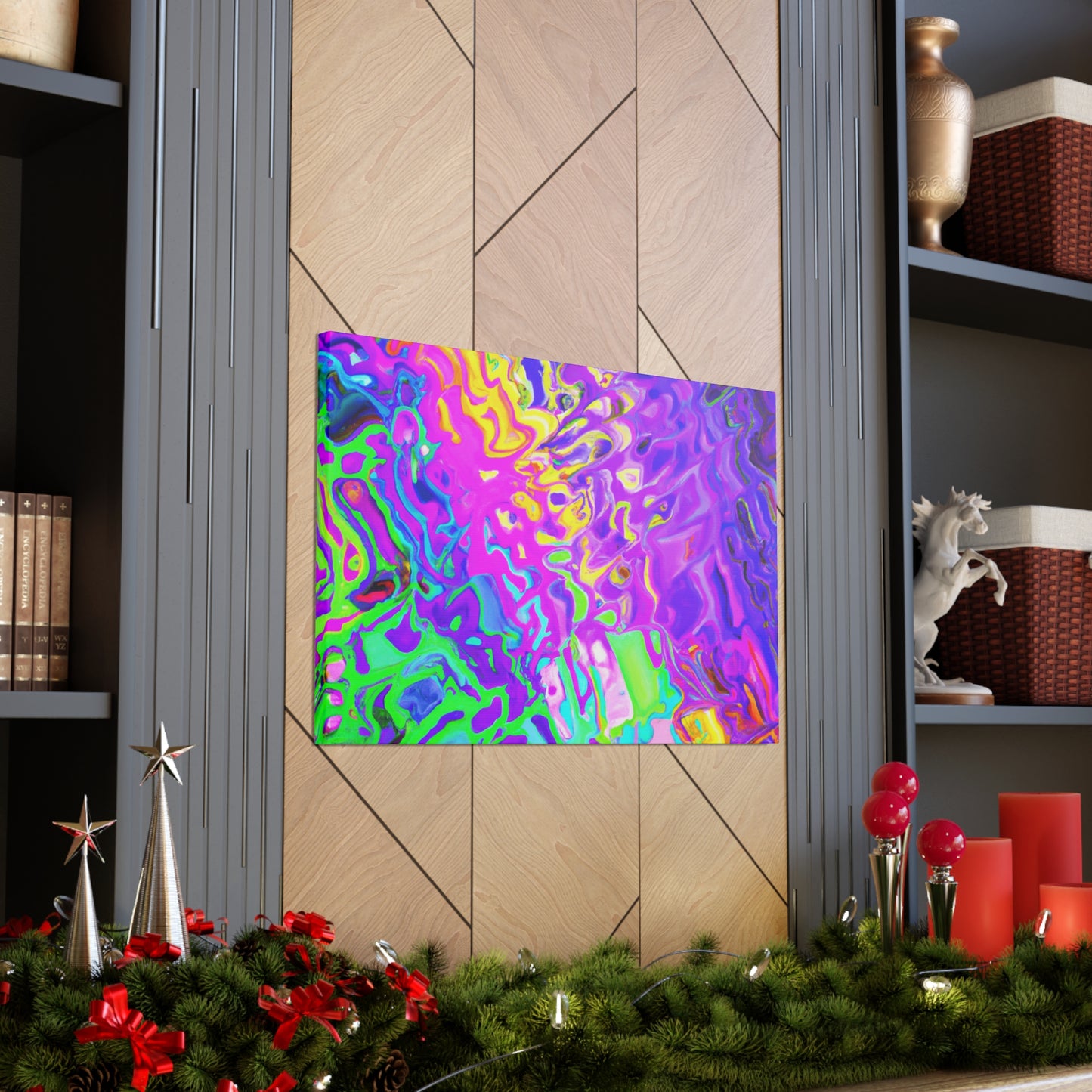 Wonder World - Canvas - Abstract