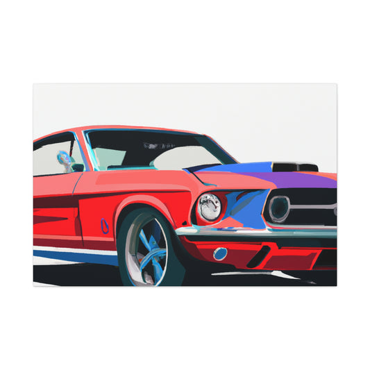 Crank That Rod - Automobile - Canvas