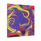 Viridescent Nectar - Abstract - Canvas
