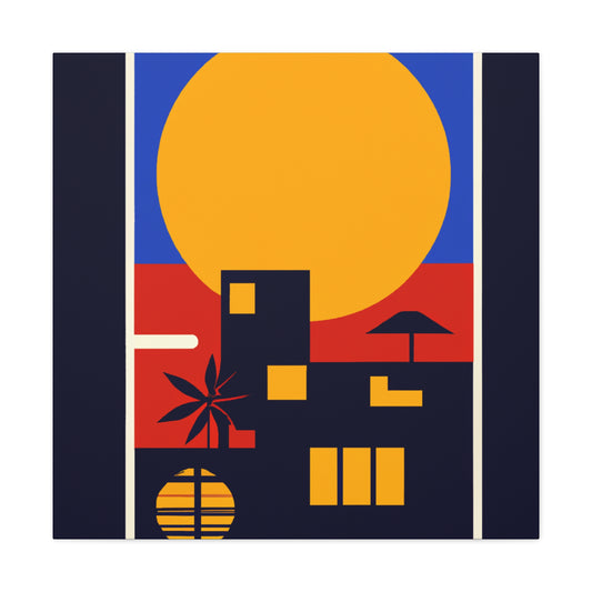 Miami - Midcentury Canvas