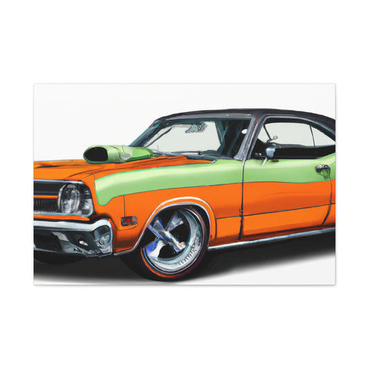Thunderbolt - Automobile - Canvas