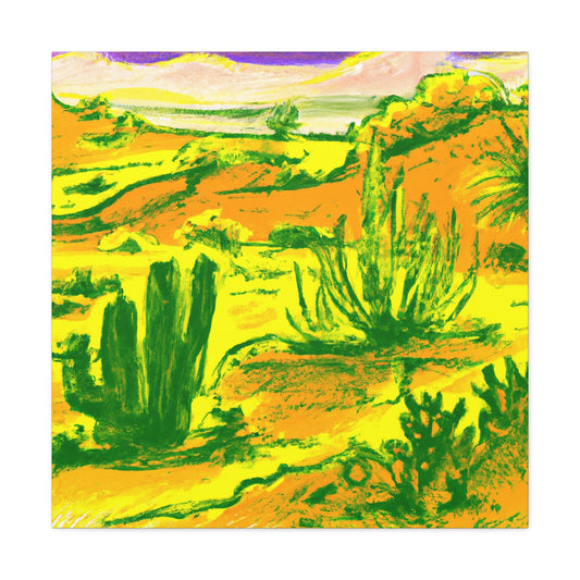 Desert Glow-Landscape - Canvas