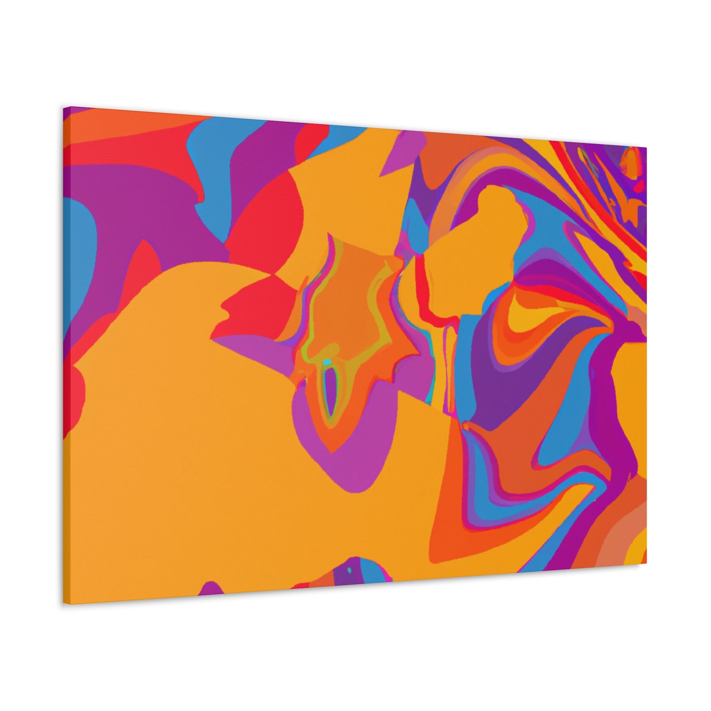 Viscous Aquabrume - Abstract - Canvas