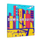 Fuego Caribe - South America - Canvas