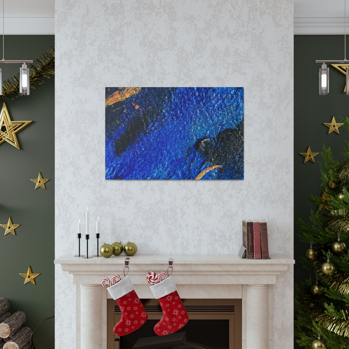 Deep Water - Abstract Canvas