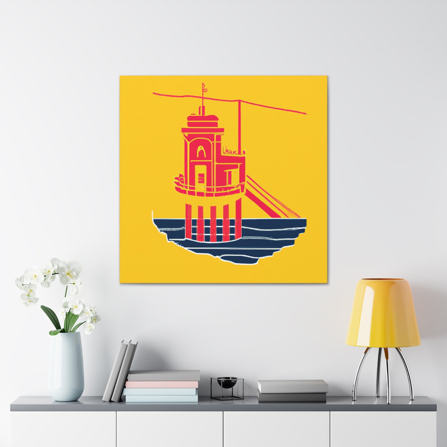 Isolated Tranquility - Minimalism - Canvas