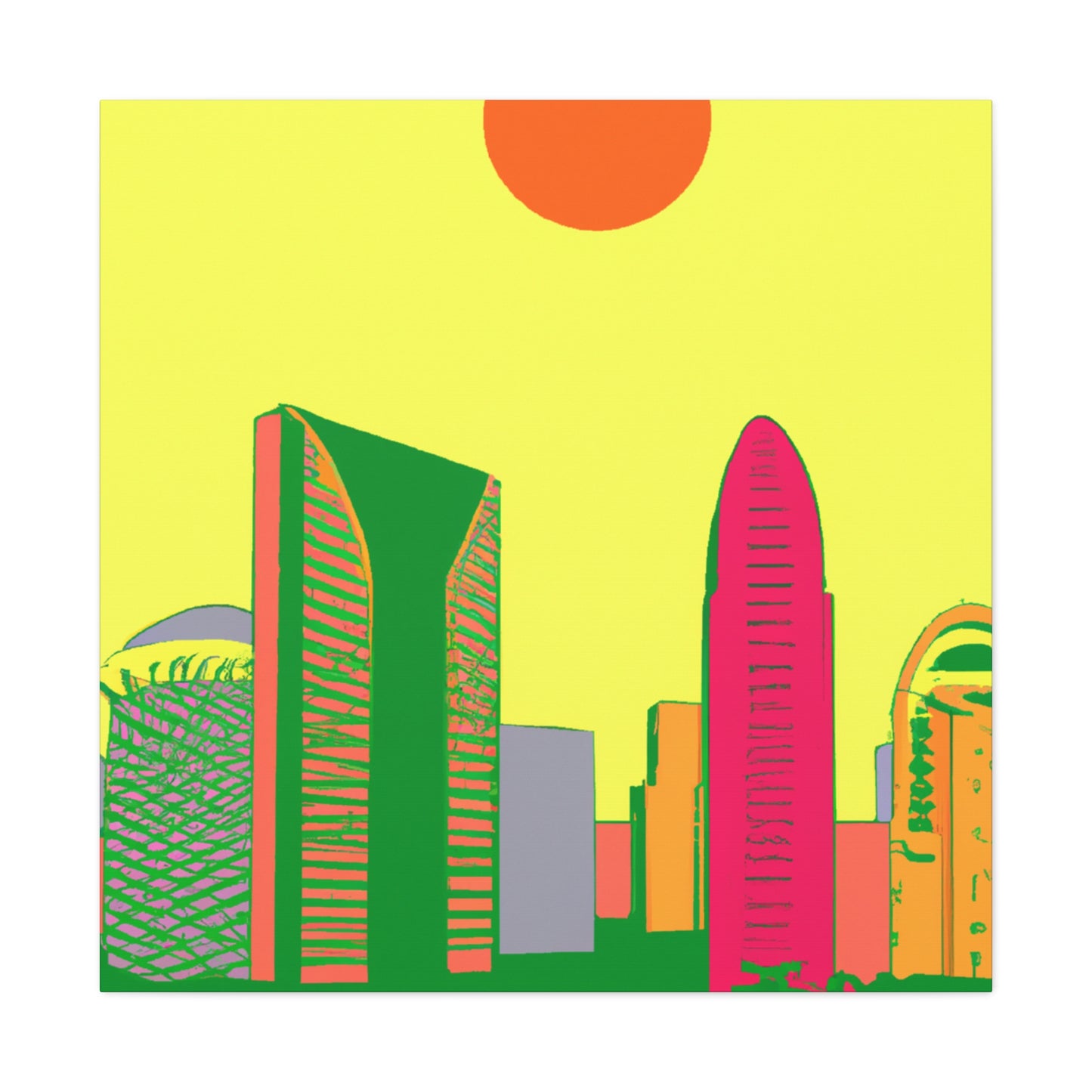 Yasin – Middle East - Canvas