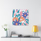 Blissful Bloom - Floral - Canvas