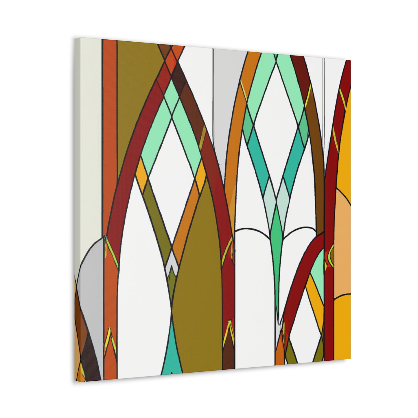 Arched- Glass Canvas