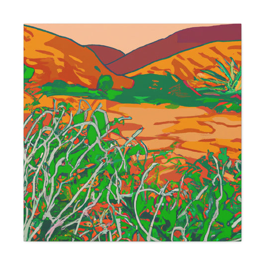Sandy Dunes-Landscape - Canvas - Desert