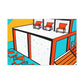 "Soundscape Journey - Midcentury" - Canvas -  Pop Art