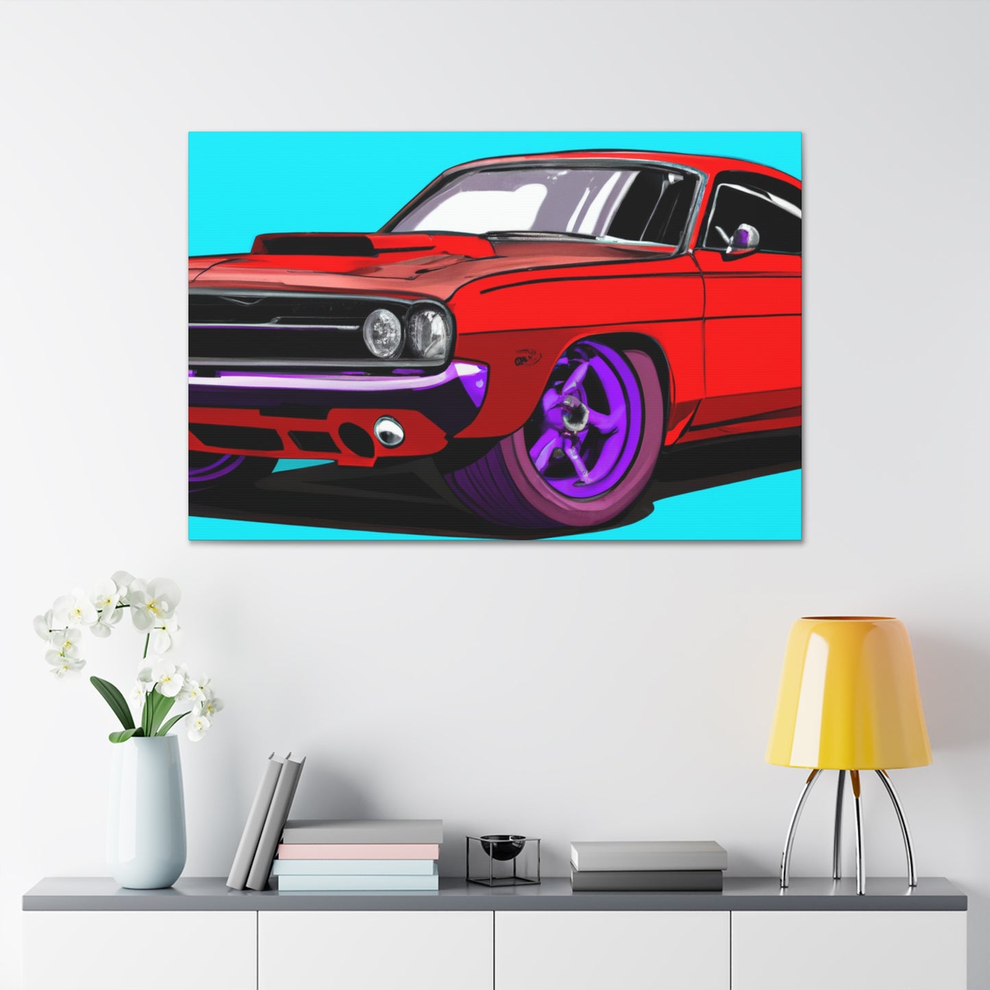Rattlesnake Roadster - Automobile - Canvas
