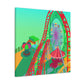 Wild Rockin' Rides - Amusement - Canvas