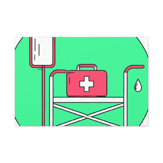 Abstract First Aid - Minimalism - Canvas