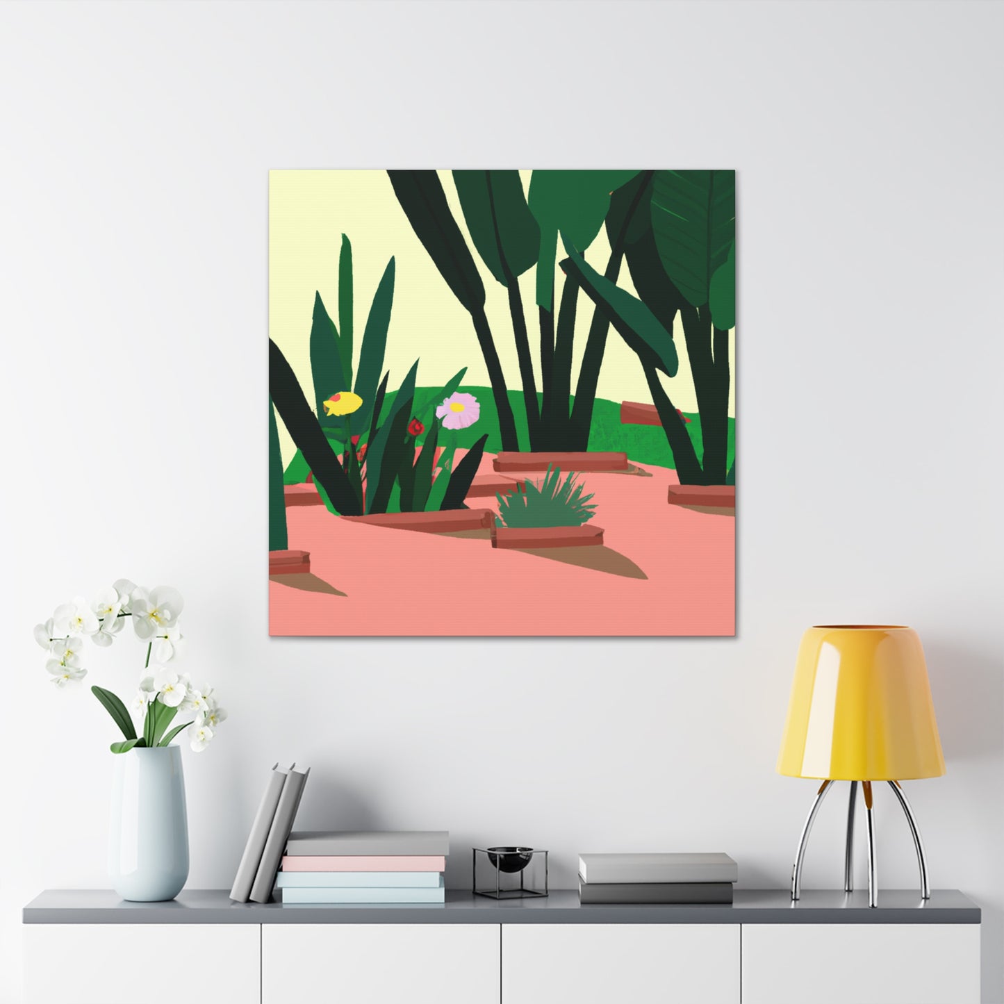 FlowerWonderland Landscape - Canvas