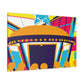 Rock-O-Rama Roller Rink - Canvas Pop Art