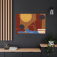 Private Time - Midcentury Canvas