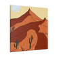 The Eliza - Vintage Contemporary - Desert = Canvas