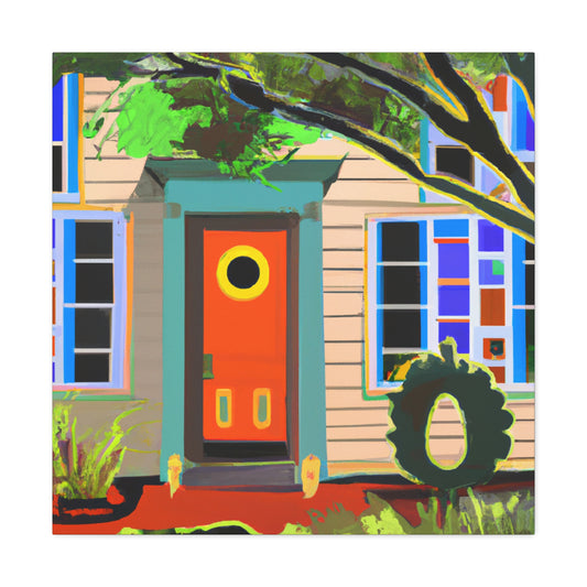Vibrance Fiddle- Midcentury - Canvas
