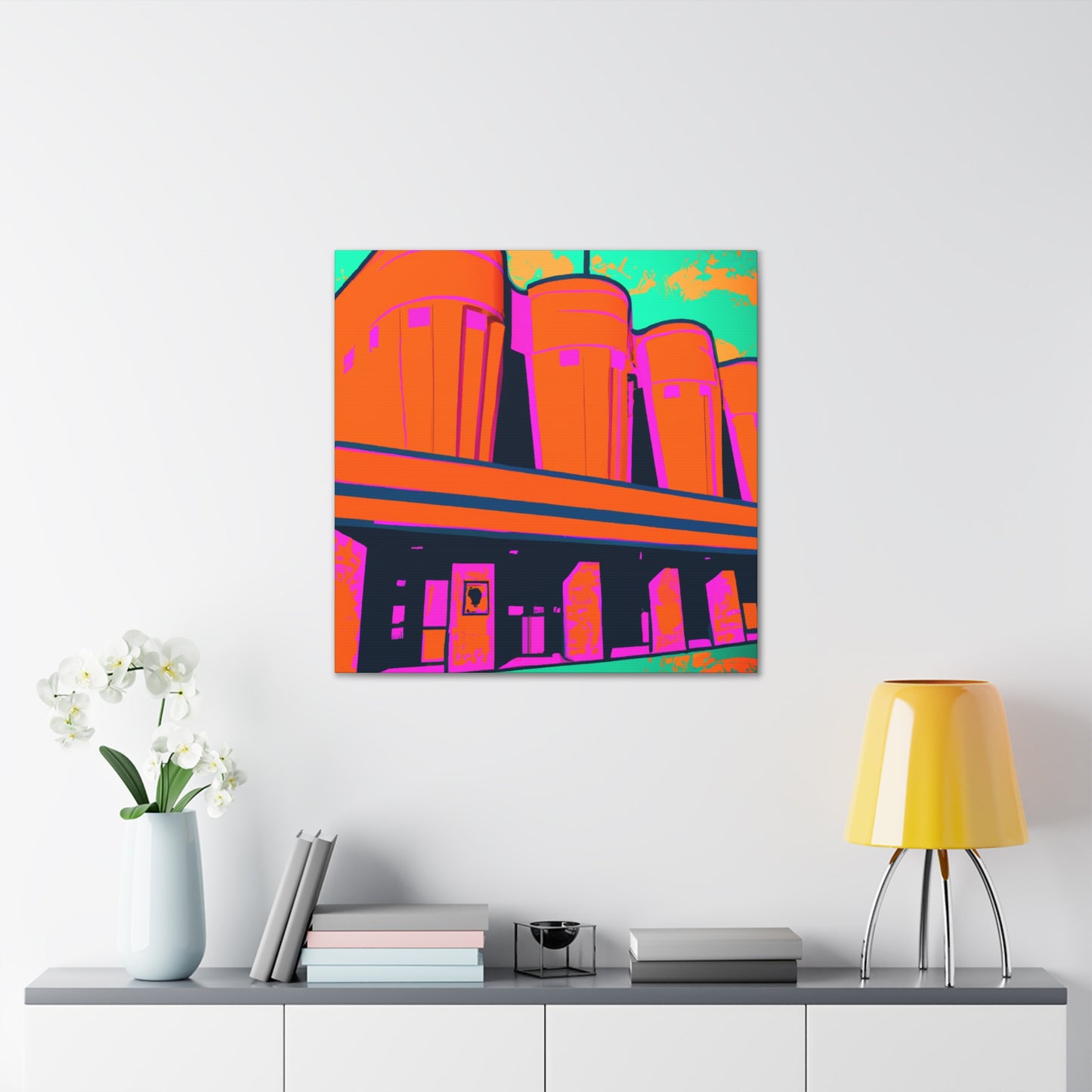 Fantasia's Orange Fifties! - Canvas - Pop Art