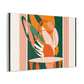 Flamingote - Midcentury Canvas