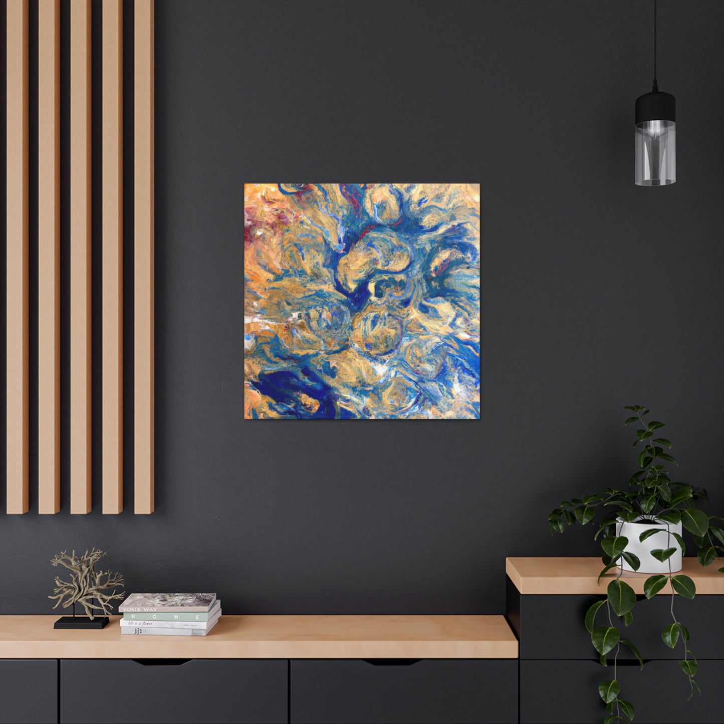 Hurricane - Abstract Canvas
