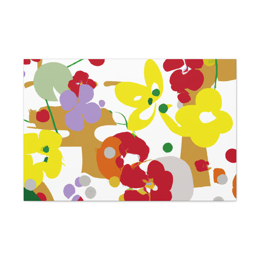 Blooming Beauty - Floral Canvas