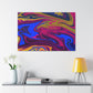 Aquabloom - Abstract - Canvas