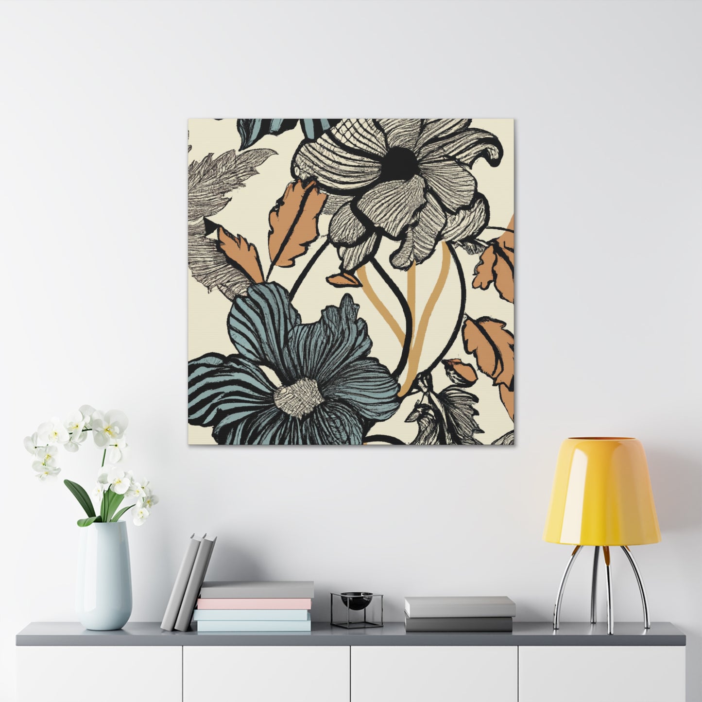 Vespera - Floral - Canvas