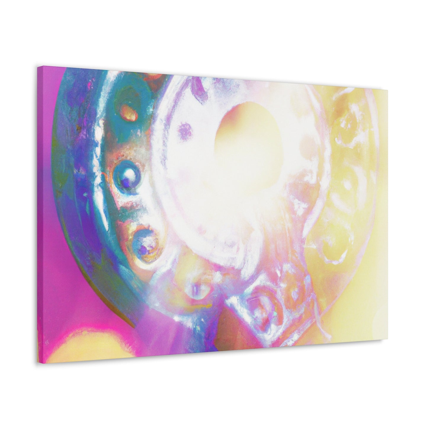 Metallic Mayan Majesty - Art Deco Canvas