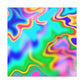 Dolphin's Breath - Abstract - Canvas