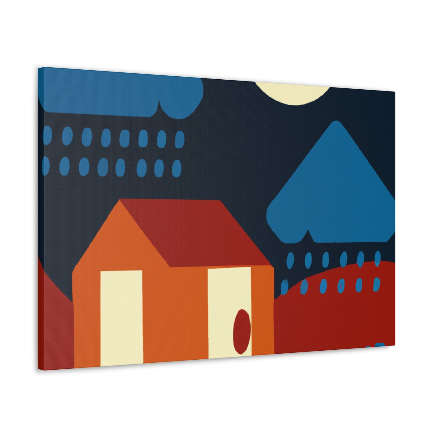 Vibrant Arches - Midcentury - Canvas