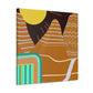 "Industrial Ballet - Midcentury" - Canvas
