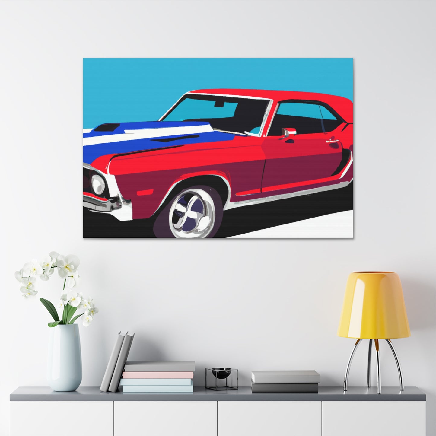 Lightning Raider - Automobile - Canvas