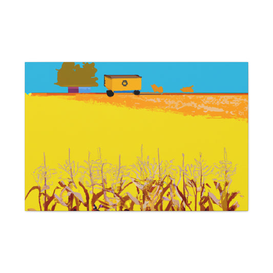 Wheat Fields - Farm - Canvas