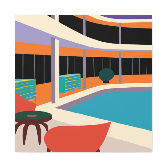 Abstract Allure- Midcentury - Canvas