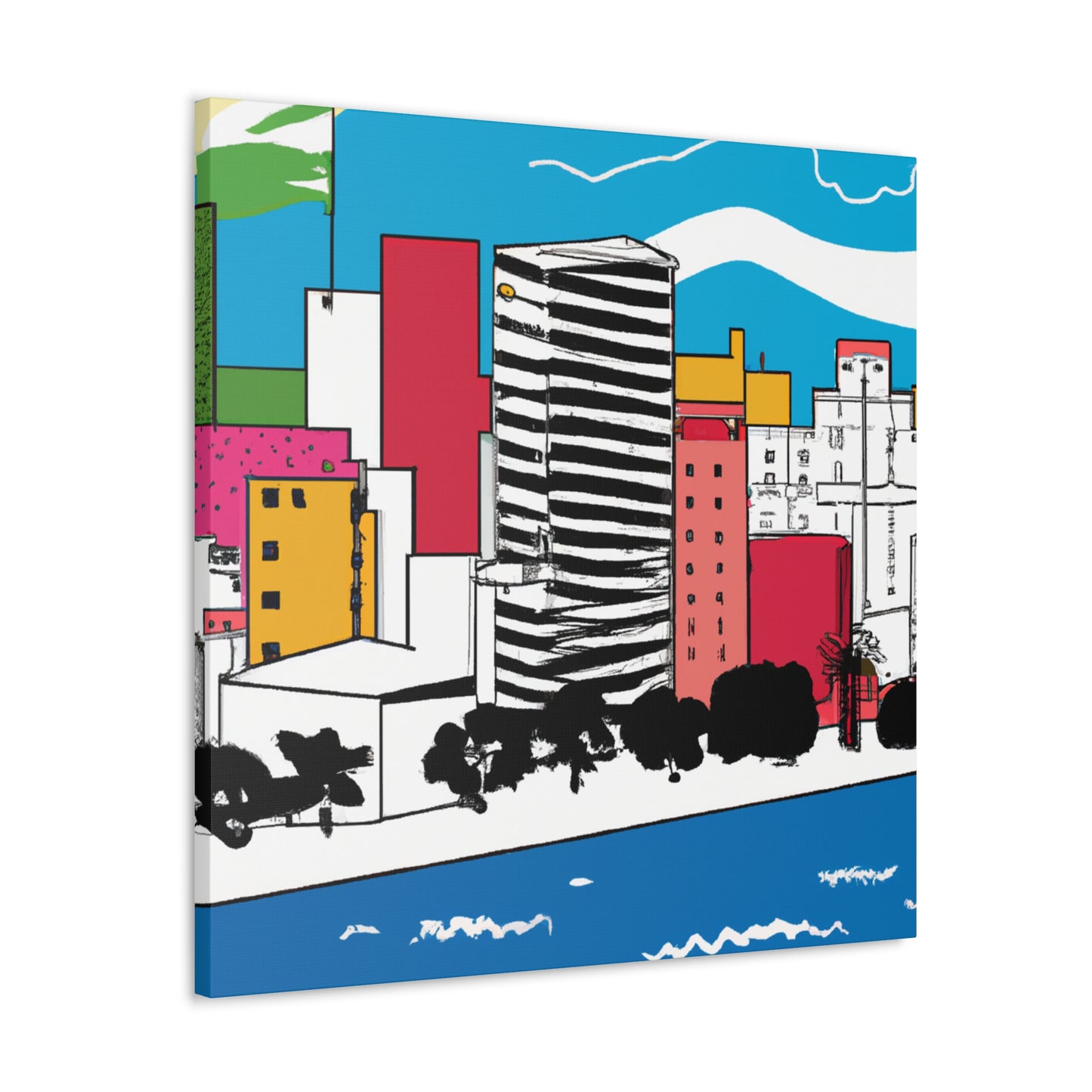 Antonio Vega - South America - Canvas