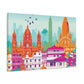 Taj Mahal - Destination India - Canvas