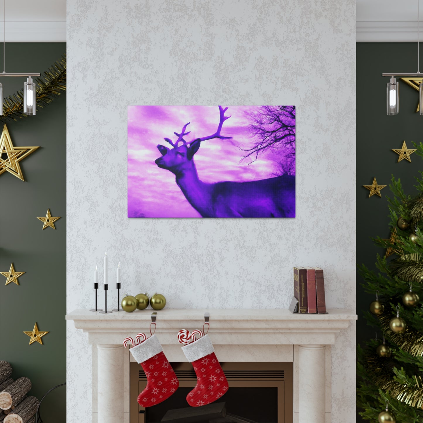 Purple King. - Canvas - Wildlife