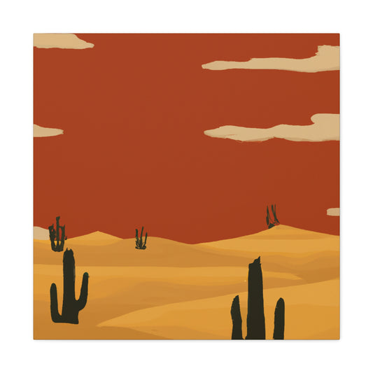 Dapper Dorian - Vintage Contemporary - Desert-  Canvas
