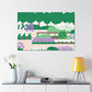 Dragonfly Haven- Landscape - Canvas