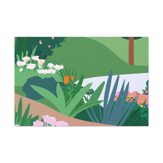 Meadow Meadow-Landscape - Canvas