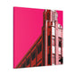 Straightup Splendor - The Visually Stunning Symmetry of Art Deco Architectural. - Canvas